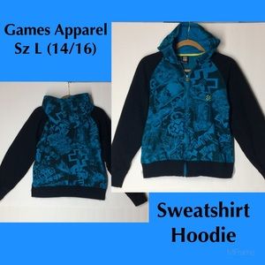 🛍 Boys Sweatshirt/Hoodie Sz L (14/16)